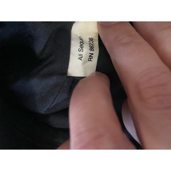 Vintage sequin colorful beret hat adjustable - Picture 4 of 5